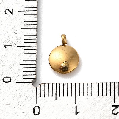 304 Stainless Steel Black Enamel Charms LS-STAS-R009-02G-10-1