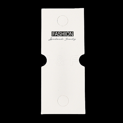 Fold Over Paper Jewelry Display Cards CDIS-M005-22-1