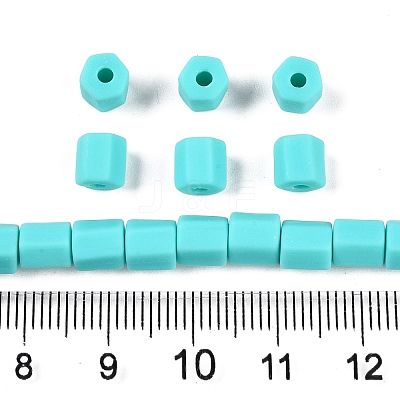 Handmade Polymer Clay Beads Strands CLAY-T021-02M-1