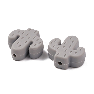 Food Grade Eco-Friendly Silicone Beads LS-SIL-WH0013-23E-1