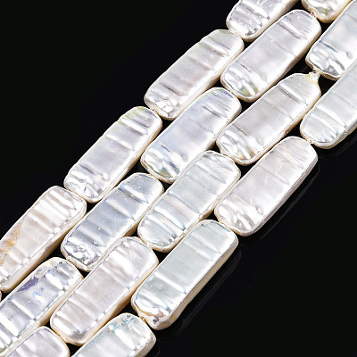 ABS Plastic Imitation Pearl Beads Strands KY-N015-04-05E-1