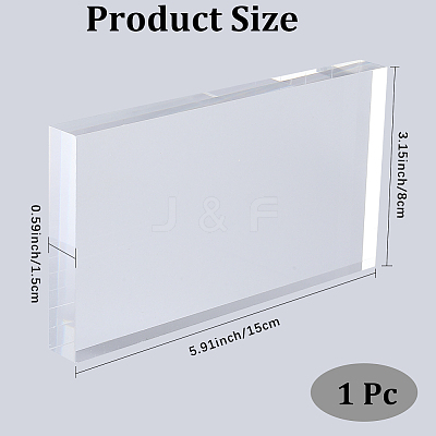 Transparent Acrylic Photography Props AJEW-WH20006-260C-1