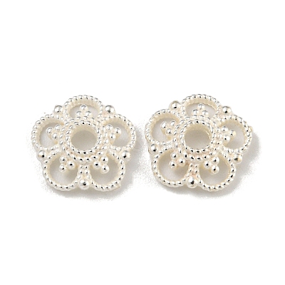 925 Sterling Silver Bead Caps STER-C007-04F-S-1