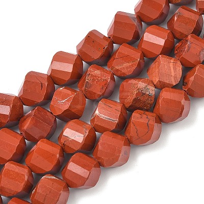 Natural Red Jasper Beads Strands G-C267-B22-1