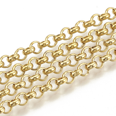 3.28 Feet 304 Stainless Steel Rolo Chains X-CHS-S001-02C-1