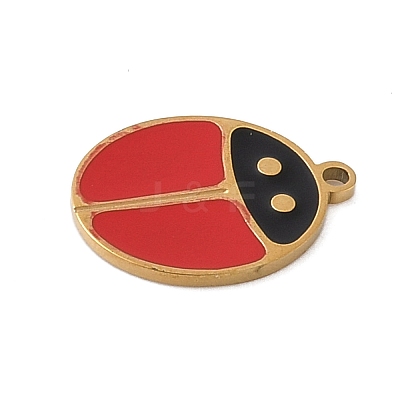 304 Stainless Steel Enamel Charms LS-STAS-K312-07A-G-1