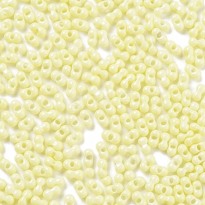 Baking Paint Glass Seed Beads SEED-A033-05E-1
