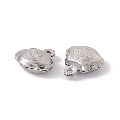 Non-Tarnish 304 Stainless Steel Charms STAS-G291-17P-1