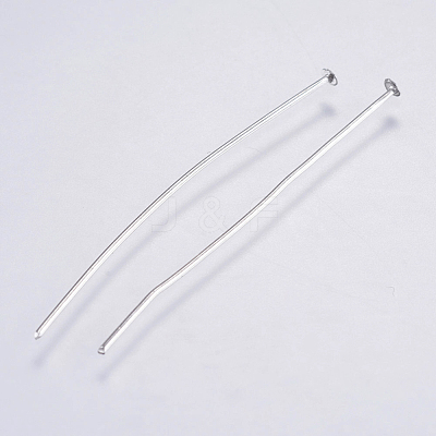 Tarnish Resistant 304 Stainless Steel Flat Head Pins STAS-F146-01P-40mm-1