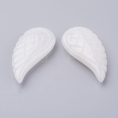 Natural White Jade Pendants G-E435-B-19-1