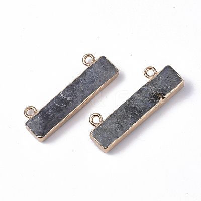 Natural Labradorite Charms G-S359-012B-1