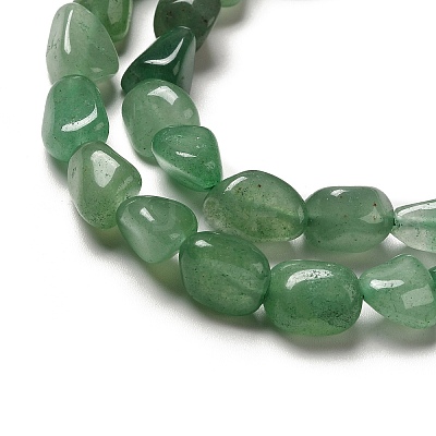 Natural Green Aventurine Beads Strands G-I351-B06-1