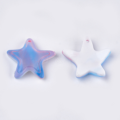 Cellulose Acetate(Resin) Pendants KY-S157-40E-1