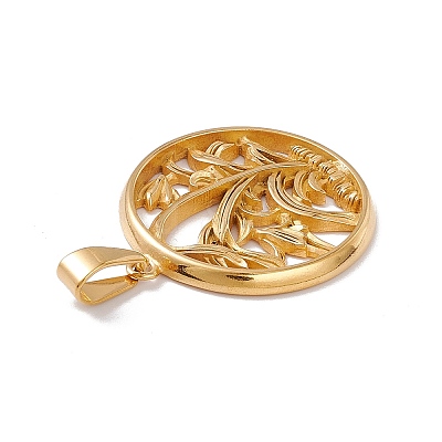 PVD Vacuum Plating 304 Stainless Steel Pendants STAS-H170-17G-1
