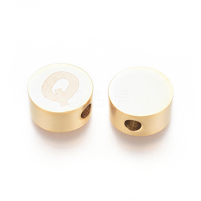 304 Stainless Steel Beads X-STAS-I126-02G-Q-1