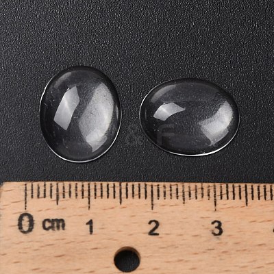 Natural Quartz Crystal Cabochons G-G290-06B-1
