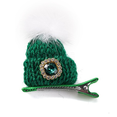 Christmas Party Hair Accessories AJEW-S088-09F-1