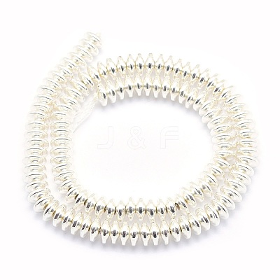 Electroplate Non-magnetic Synthetic Hematite Beads Strands X-G-L485-05A-S-1