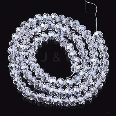 Electroplate Glass Beads Strands EGLA-A044-T8mm-A19-1