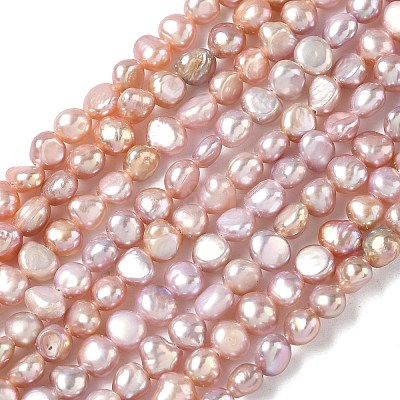 Natural Cultured Freshwater Pearl Beads Strands PEAR-C004-21C-1