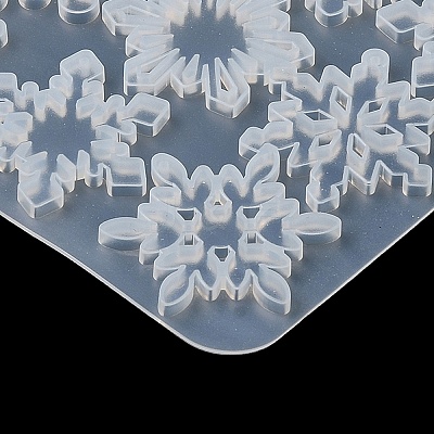 Snowflake DIY Pendant Silicone Molds DIY-G100-01D-1