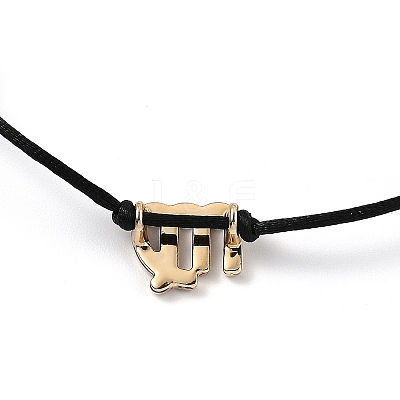 Adjustable Polyester Cord Slider Bracelets LS-BJEW-H540-A02-G-1
