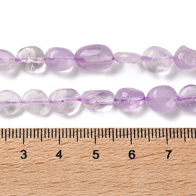 Natural Lavender Amethyst Beads Strands G-C268-A03-8x10mm-1
