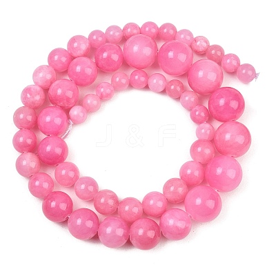 Natural Mashan Jade Graduated Beads Strands GG-CBA2AE1-A08-H-1