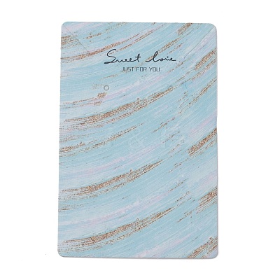 Coated Paper Bracelet Display Cards CDIS-D005-09B-1