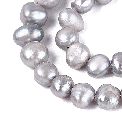 Natural Cultured Freshwater Pearl Beads Strands PEAR-N014-06C-01-1