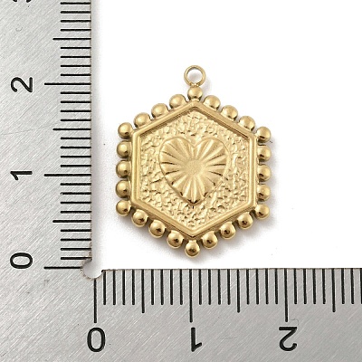 201 Stainless Steel Pendants LS-STAS-R227-01N-G-1