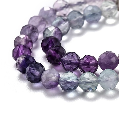 Natural Fluorite Beads Strands G-H266-31C-1