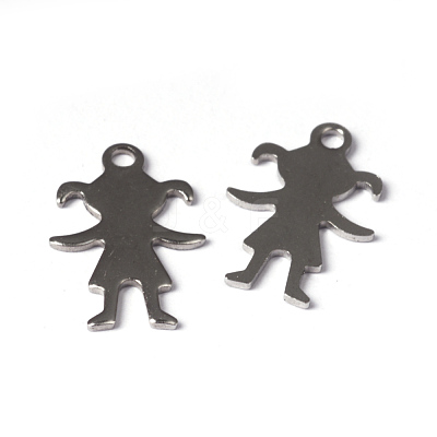 Tarnish Resistant 304 Stainless Steel Pendants X-STAS-L182-22P-1