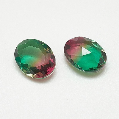 Pointed Back Glass Rhinestone Cabochons RGLA-T080-8x10-001TO-1