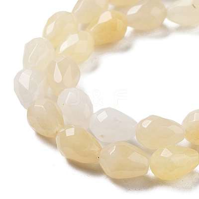 Natural Topaz Jade Beads Strands G-P520-B13-01-1