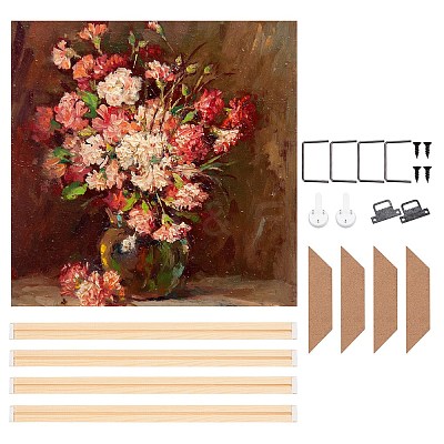 DIY Solid Wood Canvas Frame Kit DIY-BC0003-11A-1