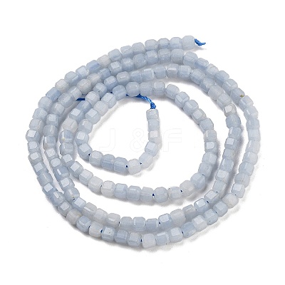 Natural Angelite Beads Strands G-H042-B17-01-1
