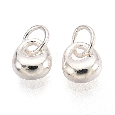 925 Sterling Silver Longevity Lock Charms STER-T008-30S-03-1