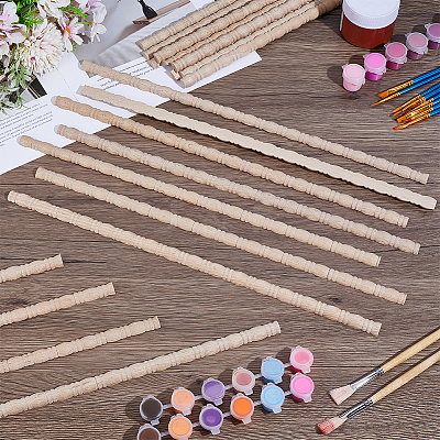 25Pcs Wood Ceiling Molding AJEW-OC0014-96A-1