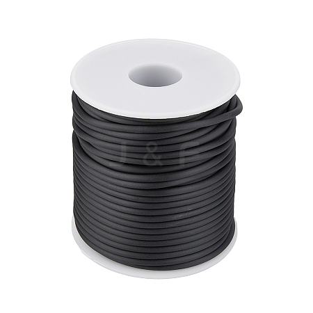 DICOSMETIC 25M Hollow Pipe PVC Tubular Synthetic Rubber Cord RCOR-DC0001-02-1