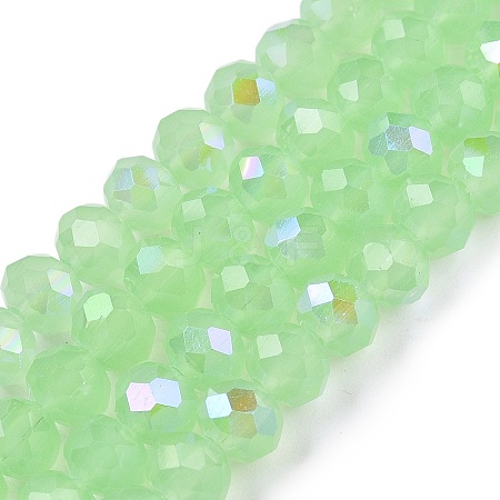 Electroplate Glass Beads Strands LS-EGLA-A044-J6mm-L01-1