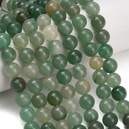 Natural Green Aventurine Beads Strands G-S150-10mm-4-1