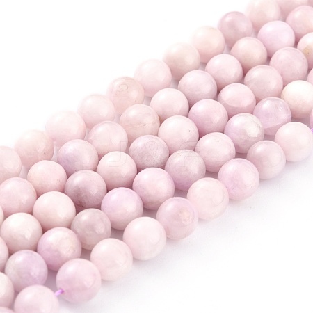 Grade AB Natural Kunzite Beads Strands G-M372-01B-1