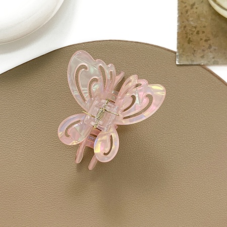 Butterfly Acrylic Claw Hair Clips PW-WG3C511-03-1