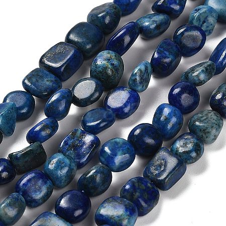 Natural Lapis Lazuli Beads Strands G-P497-01E-03B-1