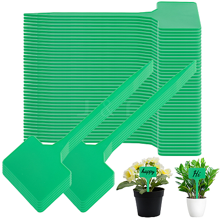 50Pcs Plastic Plant Labels FIND-SP0005-64D-1