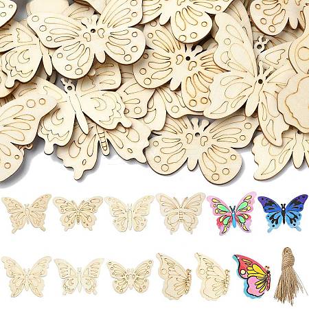 Wood Craft Pendants WOOD-CJC0019-06-1