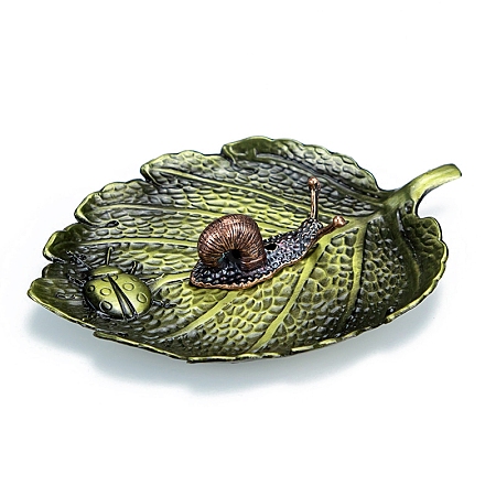 Leaf & Snails Alloy Incense Burners PW-WG85A3E-01-1