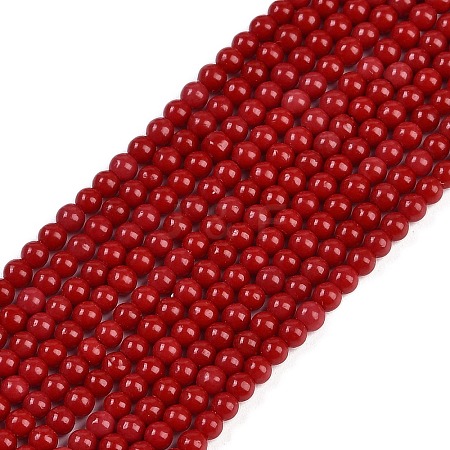 Synthetic Coral Beads Strands CORA-M003-01-1