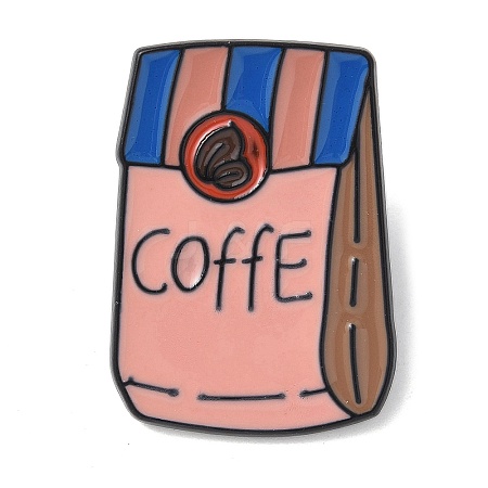 Cooffee Enamel Pins JEWB-D279-09B-07-1